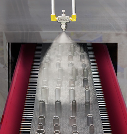 Siphon Fed Flat Fan Pattern Atomizing Nozzle